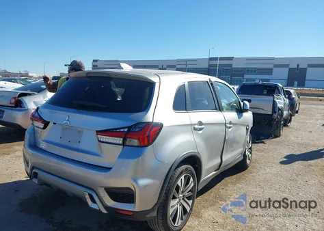 2020 Mitsubishi Outlander Sport 2.0 Es из США, поврежденный, VIN JA4AP3AU1LU004956